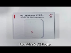 Rumah Olax Ax6 Pro 300Mbps Cat4 4000mah Nirkabel 4G LTE CPE Wifi Router