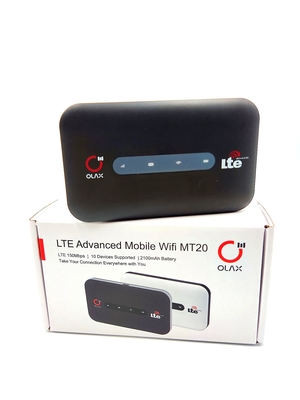 Router Wifi 4G Mini Hitam Dengan Slot Kartu Sim Modem Wifi Portabel