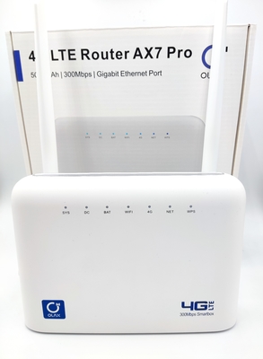Router Wifi 4G CPE Kecepatan Tinggi 2x2 MIMO 5000mah Sim Router